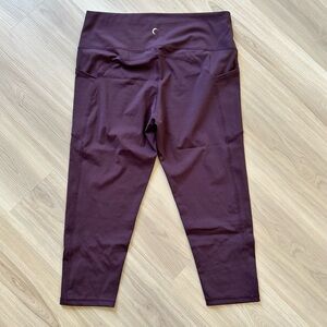 ZYIA Pocket Hi Rise Crop Capri Size 20